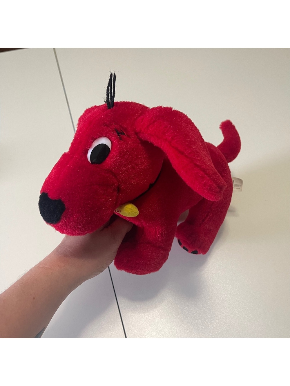 Vintage Clifford The Big Red Dog Small Stuffed Animal Toy